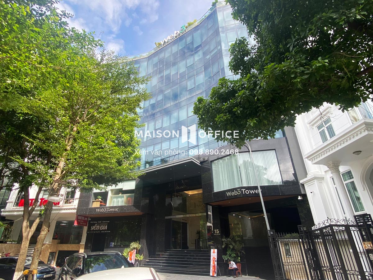 Tòa nhà Web3 Tower, 15 Ngõ 4 Duy Tân - Cho thuê văn văn phòng quận Cầu Giấy